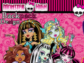 Joc Monster High Backpack Design