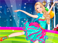 Joc Barbie Ice Dancer Princess Dress Up