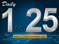 Joc Daily 1 to 25