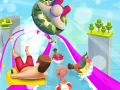 Joc Slippery Water Slides Aquapark.io
