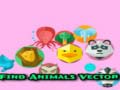 Joc Find Animals Vector