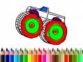 Joc Back To School: Monster Truck Coloring
