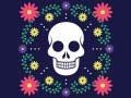 Joc Colorful Skull Jigsaw