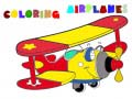 Joc Coloring Book Airplane