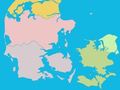 Joc Regions of Denmark