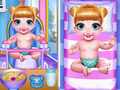 Joc Twins Lovely Bathing Time