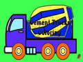 Joc Cement Trucks Coloring