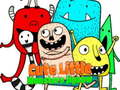 Joc Cute Little Monsters Jigsaw