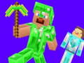 Joc Creeper vs Enderman from minecraft