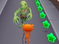 Joc Angry Cat Run Zombies Alley
