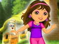 Joc Dora in the garden