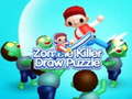 Joc Zombie Killer Draw Puzzle 