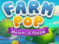 Joc Farm Pop Match-3 Puzzle