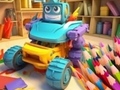 Joc Coloring Book: Transforming Car Robot