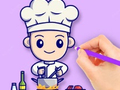 Joc Coloring Book: Chef