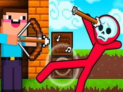 Joc Noob Archer vs Stickman Zombie