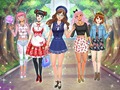 Joc High School Anime Dress Up