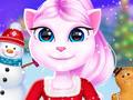 Joc Cat Girl Christmas Decor Game