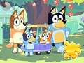 Joc Jigsaw Puzzle: Bluey Family