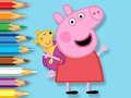 Joc Coloring Book: Peppa With Toy Bear