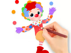 Joc Coloring Book: Funny Clown