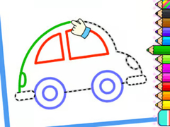 Joc Toddler Drawing: Cute Car