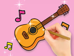 Joc Coloring Book: Star Guitar