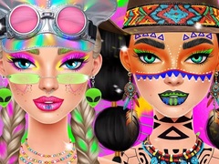 Joc Festival Vibes Makeup