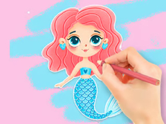 Joc Coloring Book: Enjoying Mermaid