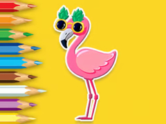 Joc Coloring Book: Flamingo
