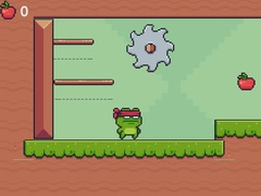 Joc Green Ninja Collects Apples