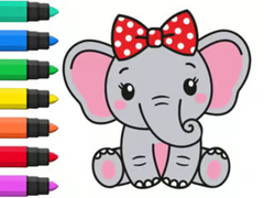 Joc Coloring Book: Elephant