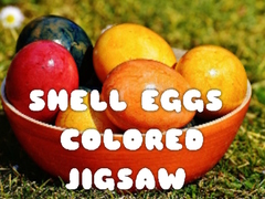 Joc Shell Eggs Colored Jigsaw