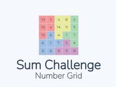 Joc Sum Challenge Number Grid