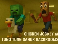 Joc Chicken Jockey at Tung Tung Sahur Backrooms