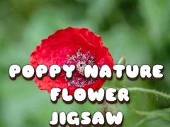 Joc Poppy Nature Flower Jigsaw