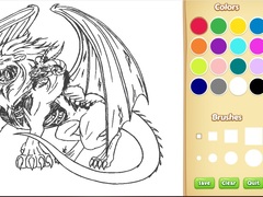Joc Dragon Chimera Coloring Book