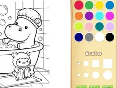 Joc Cozy Friends Coloring Book for Kids