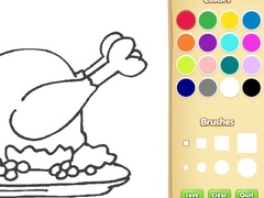 Joc Food Coloring Book For Kids