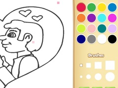 Joc Love Coloring Book For Kids