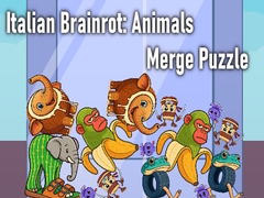 Joc Italian Brainrot: Animals Merge Puzzle