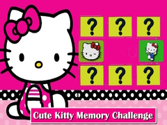 Joc Cute Kitty Memory Challenge