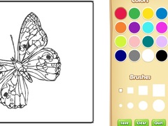 Joc Butterflies Coloring Book for Kids