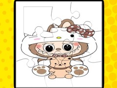 Joc Labubu Jigsaw Puzzles for Kids Game