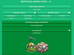 Joc Pepecoin Miner Idle Simulator