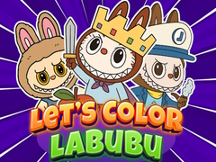 Joc Let's Color Labubu