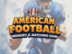 Joc American Football Memory & Matching Game
