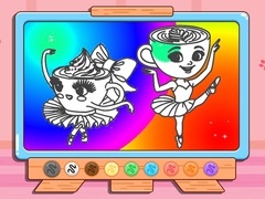 Joc Coloring Book: Ballerina Cappuccin