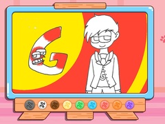 Joc Coloring Book: Alphabet Lore G