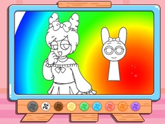 Joc Coloring Book: Pinki Sprunki Makeover